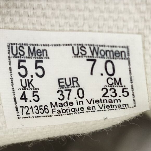 *SALE New Van's X Old Skool Parks Project Sneakers - Picture 9 of 9